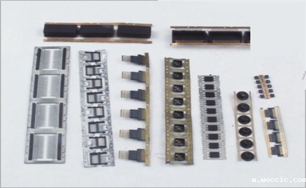 LCP电子连接器专用立式注塑机产品案例